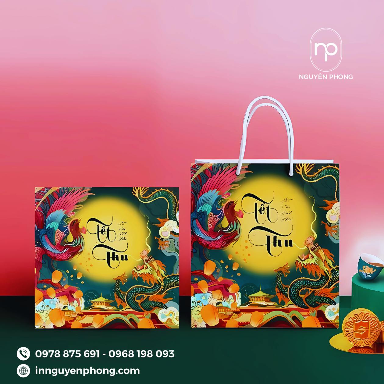 Mẫu hộp đựng bánh trung thu